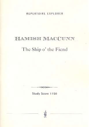 The Ship o' the Fiend op.5 fr Orchester Studienpartitur