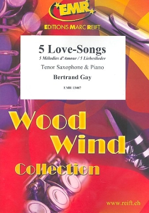 5 Love-Songs fr Tenorsaxophon und Klavier