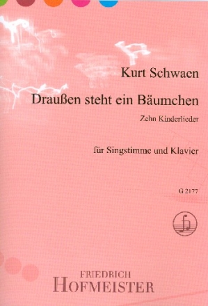 Draussen steht ein Bumchen fr Gesang und Klavier