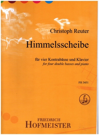 Himmelsscheibe fr 4 Kontrabsse und Klavier