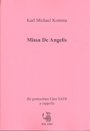 Missa de angelis fr gem Chor a cappella Partitur