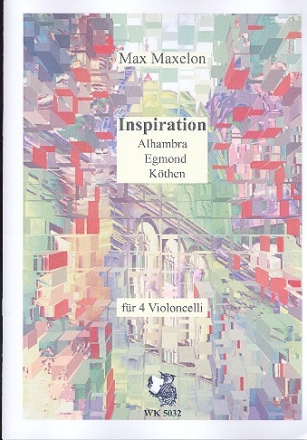 Inspiration fr 4 Violoncelli Partitur und Stimmen