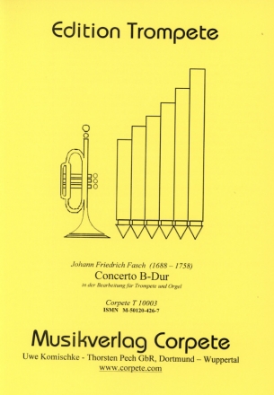 T10003 Konzert  - Fassung in B-Dur fr Trompete und Orgel
