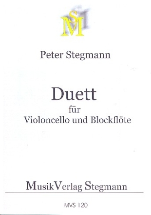 Duett fr Violoncello und Blockflte (S/T) 2 Spielpartituren