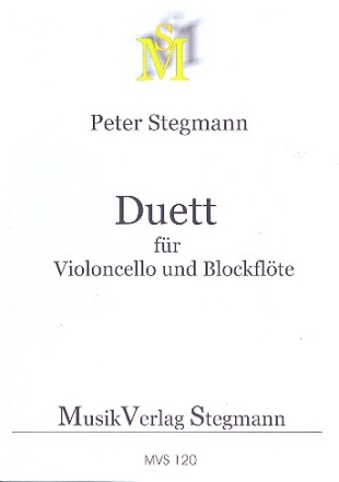 Duett fr Violoncello und Blockflte (S/T) 2 Spielpartituren