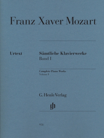 Smtliche Klavierwerke Band 1
