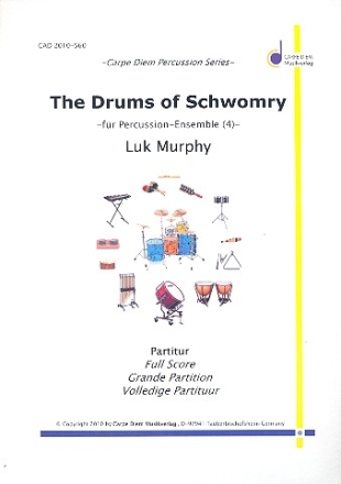 The Drums of Schwomry für 4 Snare-Drums Partitur und Stimmen