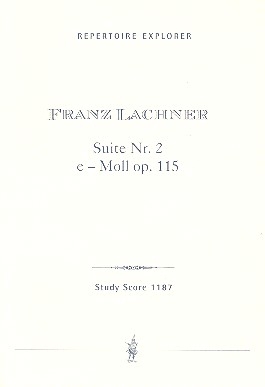 Suite e-Moll Nr.2 op.115 fr Orchester Studienpartitur