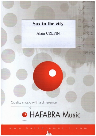 Sax in the City for saxophone and piano