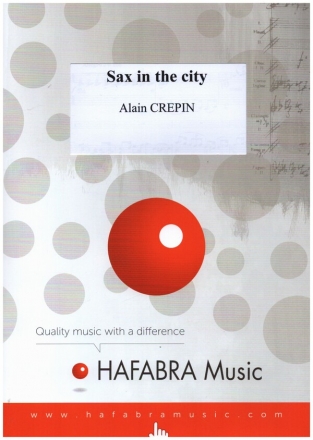 Sax in the city  for saxophone and piano