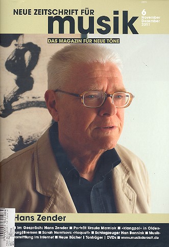 Neue Zeitschrift fr Musik 6/2011 Hans Zender