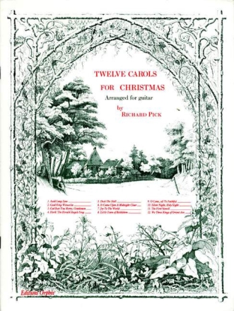 EO25 12 Christmas Carols for voice and guitar