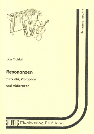 Resonanzen op.76 fr Viola, Vibraphon und Akkordeon Stimmen