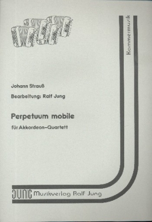 Perpetuum mobile op.257 fr 4 Akkordeons Partitur