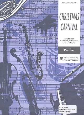 Christmas Carnival fr flexibles Ensemble (Orchester) Partitur und Stimmen (Kopiervorlagen)