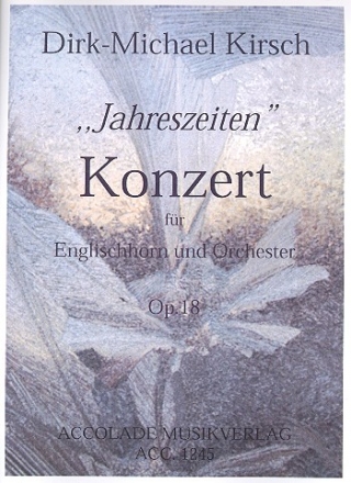 Konzert op.18 fr Englischhorn und Orchester fr Englischhorn und Klavier