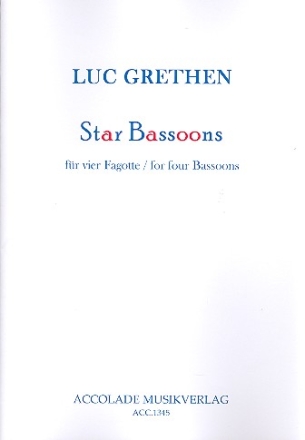 Star Bassoons fr 4 Fagotte Partitur und Stimmen