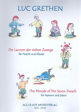 Die Launen der sieben Zwerge fr Fagott und Klavier