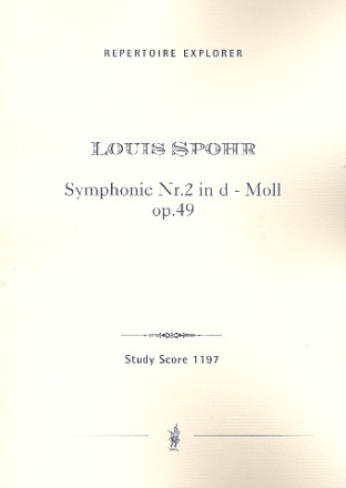 Sinfonie d-Moll Nr.2 op.49 für Orchester Studienpartitur