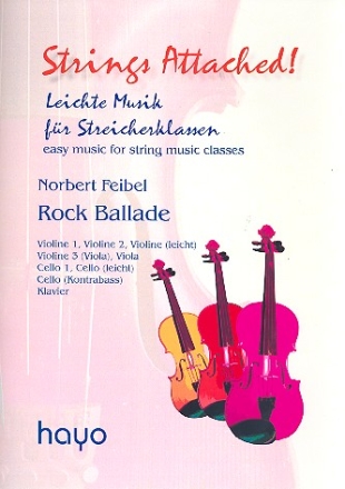 Rock Ballade fr Streichorchester Partitur und Stimmen