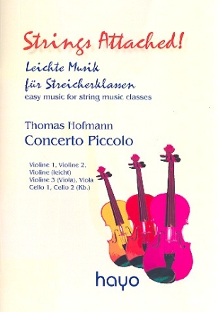 Concerto piccolo fr Streichorchester Partitur und Stimmen