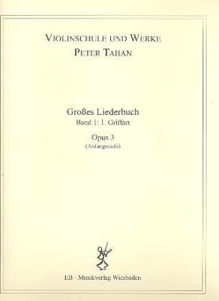 Schule op.3 - Groes Liederbuch Band 1 fr 2 Violinen Spielpartitur