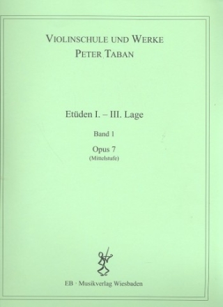 Schule op.7 - Etden Band 1  fr Violine