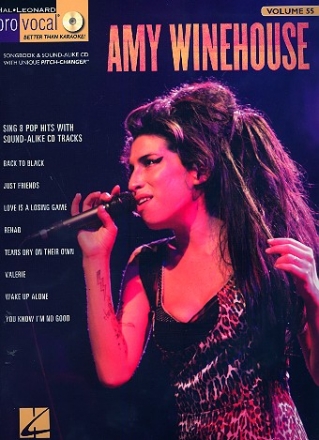 Amy Winehouse (+CD): Songbook melody line/lyrics/chords