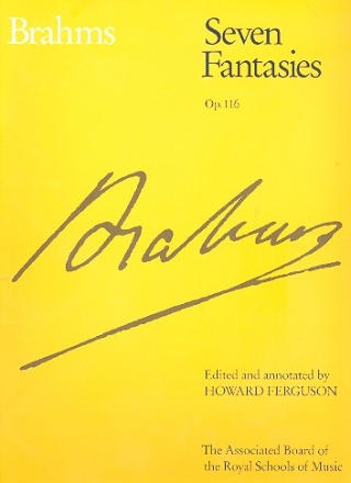 7 Fantasies op.116 for piano