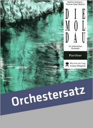 Die Moldau für Orchester Partitur und Stimmen