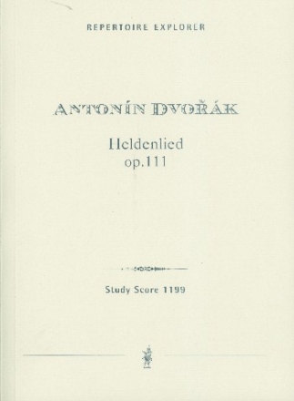Heldenlied op.111 fr Orchester Studienpartitur