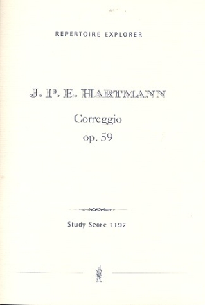 Correggio op.59 fr Orchester Studienpartitur