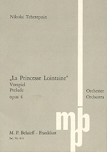 La Princesse Lontaine op.4 fr Orchester Studienpartitur