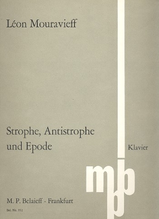 Strophe, Antistrophe und Epode fr Klavier