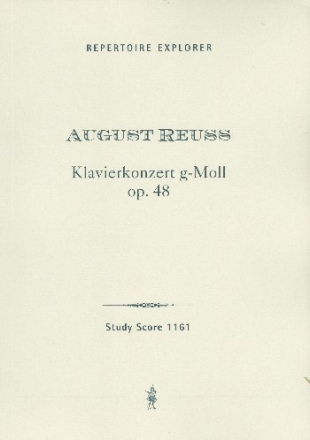 Konzert g-Moll op.48 fr Klavier und Orchester Studienpartitur