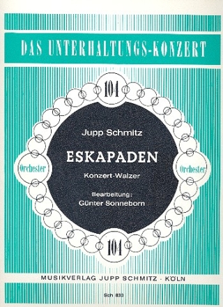 Eskapaden: fr Salonorchester
