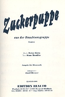 Zuckerpuppe aus der Bauchtanztruppe: fr Blasorchester