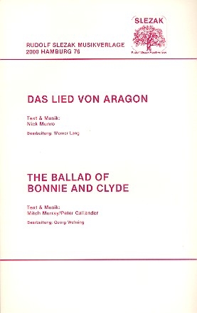 Das Lied von Aragon und The Ballad of Bonnie and Clyde fr Salonorchester
