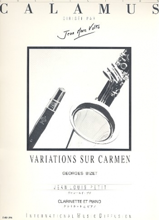 Variations sur Carmen de Georges Bizet pour clarinette et piano