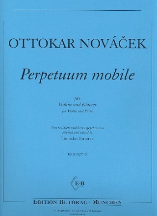 Perpetuum mobile fr Violine und Klavier