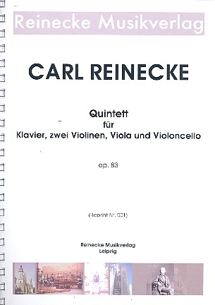 Quintett op.83 für Klavier, 2 Violinen, Viola und Violoncello Partitur und Stimmen