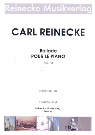 Ballade op.20 pour le piano