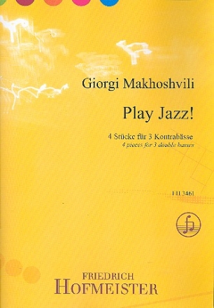 Play Jazz! fr 3 Kontrabsse Partitur und Stimmen