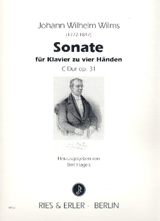 Sonate C-Dur op.31 fr Klavier zu 4 Hnden Spielpartitur