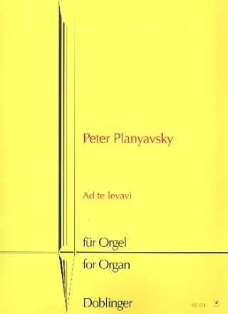 Ad te levavi fr Orgel