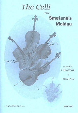The Moldau für 4 Violoncelli Partitur und Stimmen