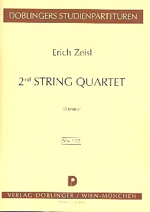 Streichquartett d-Moll Nr.2 Studienpartitur