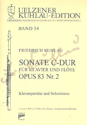 Sonate op.83,2 Preziosa fr Flte und Klavier