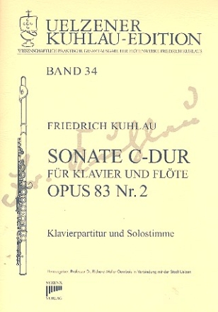 Sonate op.83,2 Preziosa fr Flte und Klavier