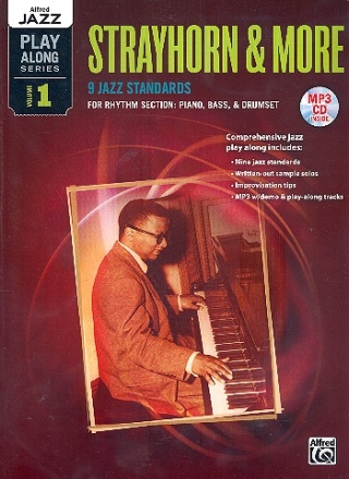Strayhorn & More (+MP3-CD): for rhythm section (piano, bass, drum set) Jazz playalong series vol.1